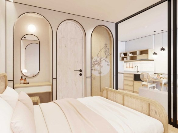 Mono Residence Floor Plan Type 2 bedrooms