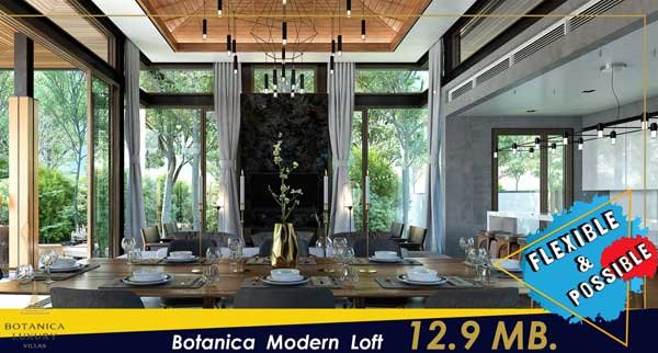 Botanica villas Modern Loft promotion