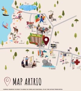 The Title Artrio map