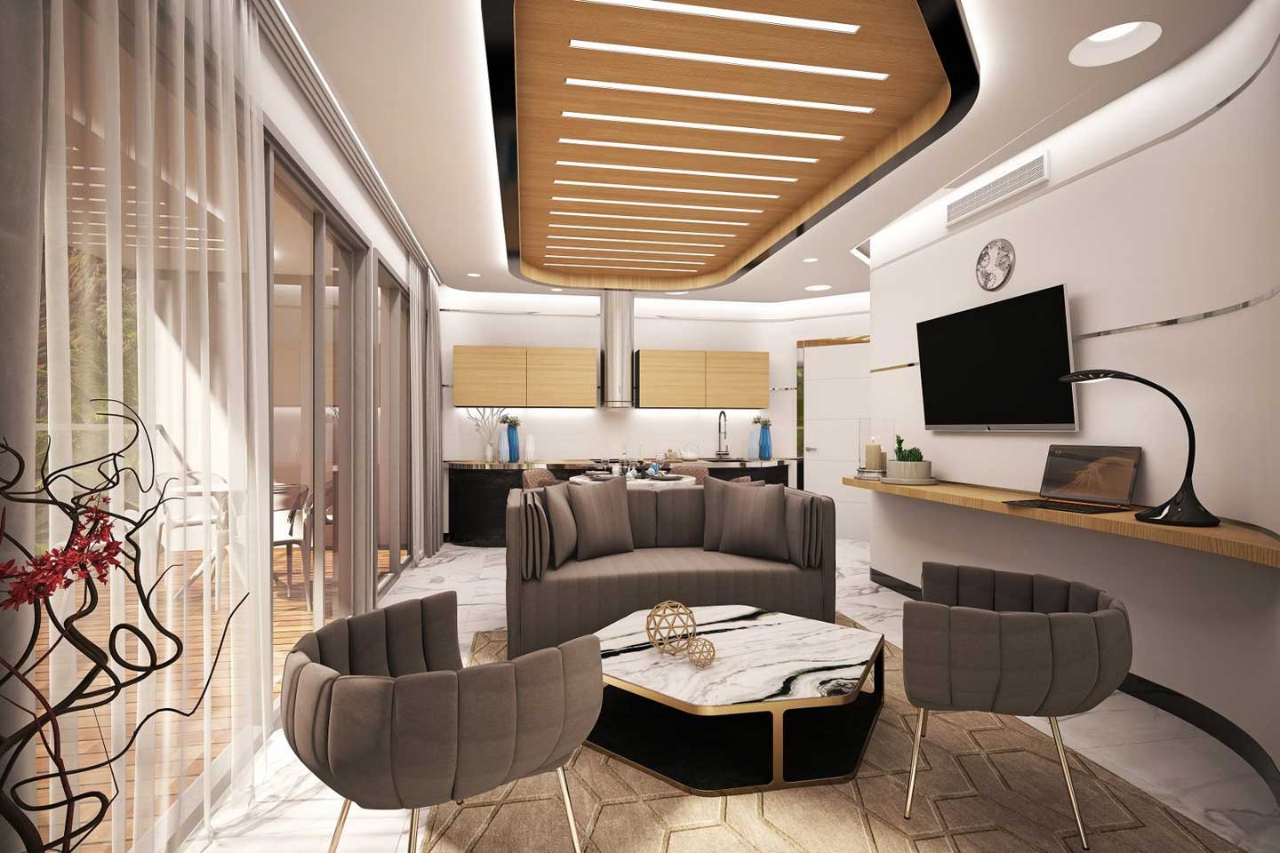 Modern One-Bedroom Apartment at Bangtao Beach