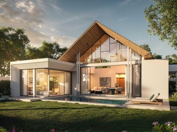 Modern Three-Bedroom Luxury Pool Villa in Cherngtalay
