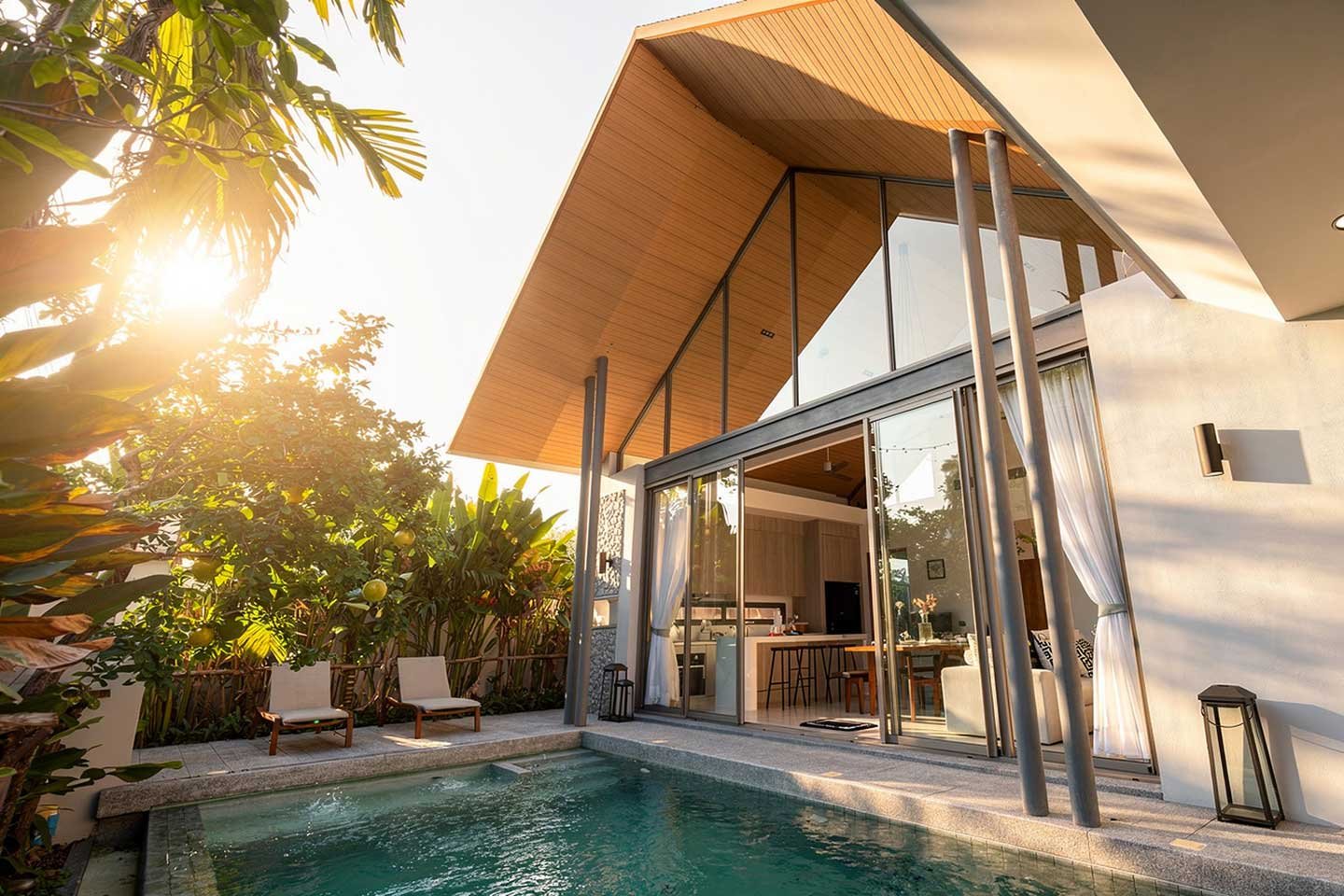 Modern Three-Bedroom Luxury Pool Villa in Cherngtalay