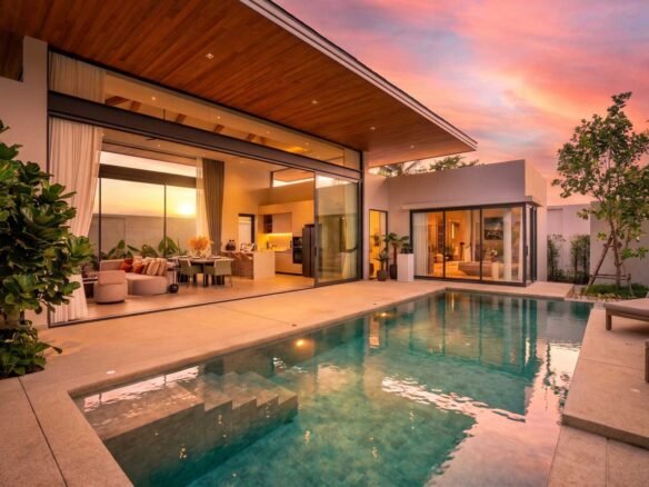 Contemporary 3-Bedroom Pool Villa Retreat in the Heart of Cherngtalay