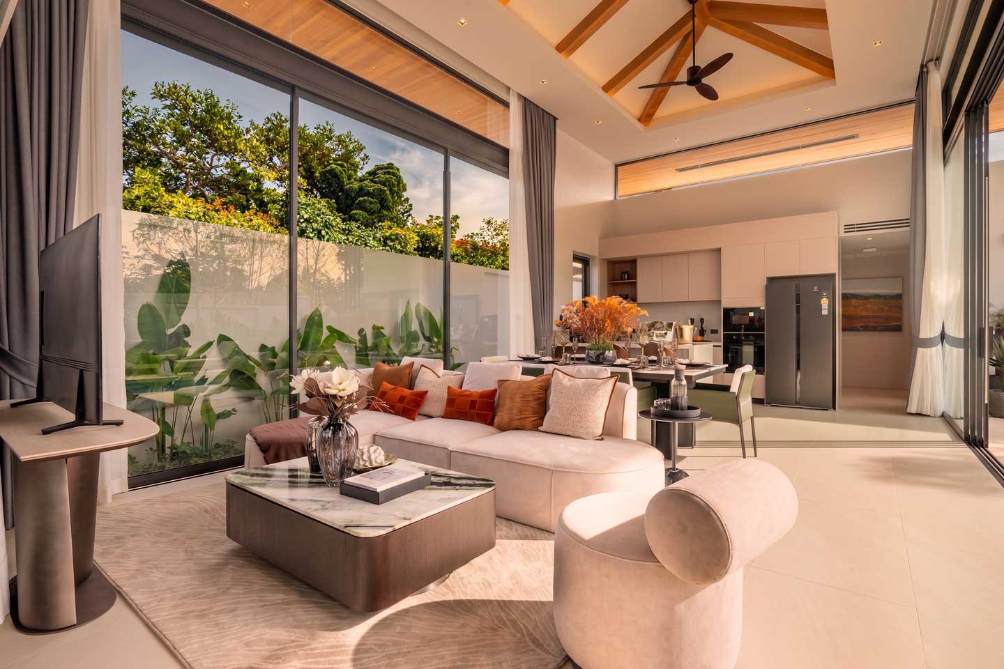 Contemporary 3-Bedroom Pool Villa Retreat in the Heart of Cherngtalay