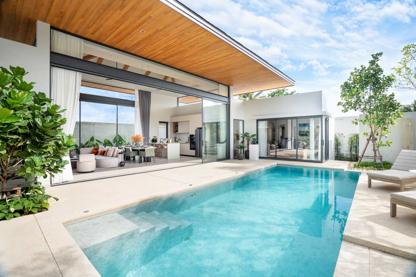 Contemporary 3-Bedroom Pool Villa Retreat in the Heart of Cherngtalay