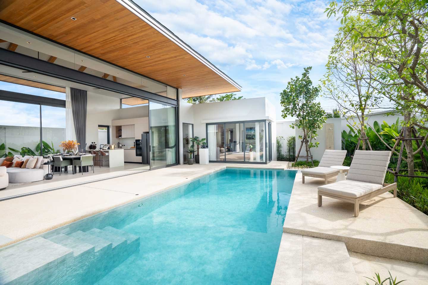 Contemporary 3-Bedroom Pool Villa Retreat in the Heart of Cherngtalay