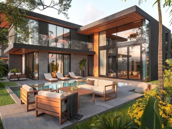 Two-Storey Family Lakeside Villa in Bangtao Phuket