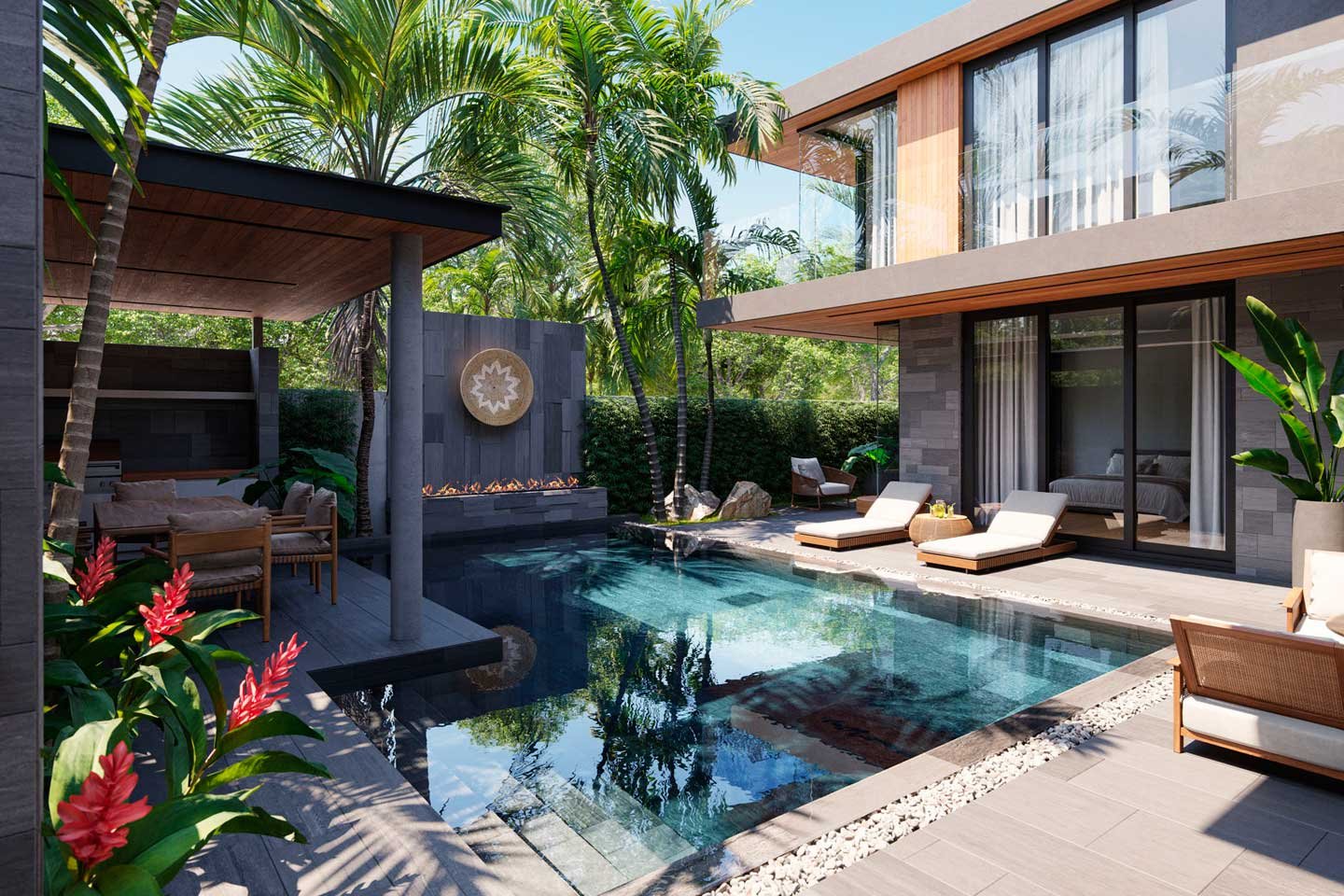 Two-Storey Family Lakeside Villa in Bangtao Phuket