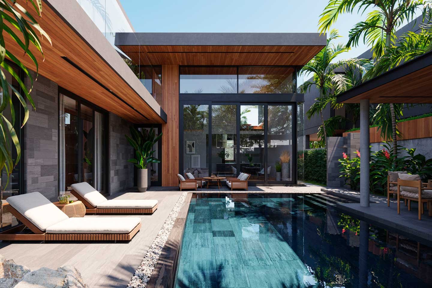 Two-Storey Family Lakeside Villa in Bangtao Phuket