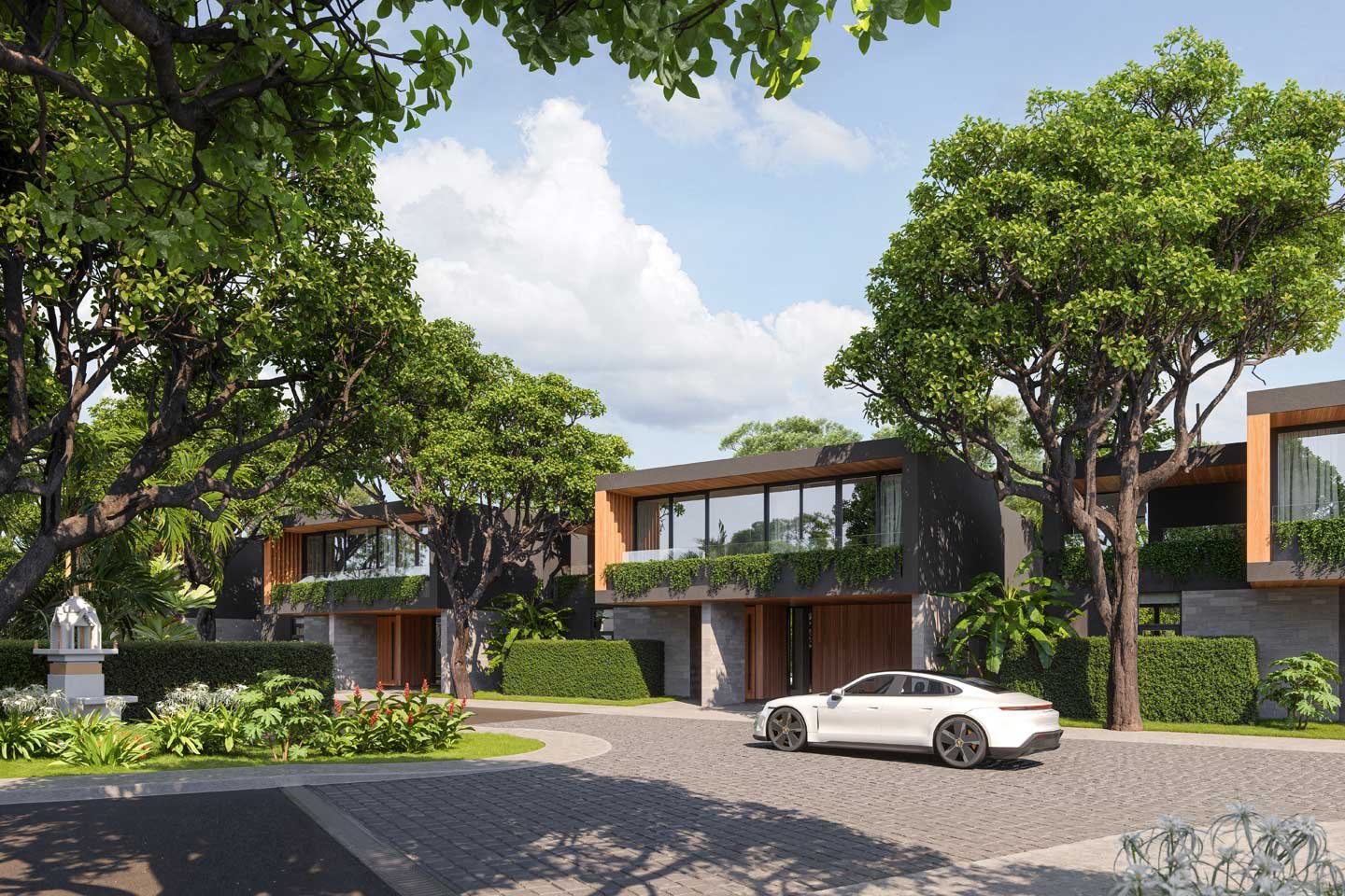 v292-29 Single-Storey 3-Bedroom Lakeside Pool Villa in Bangtao Phuket