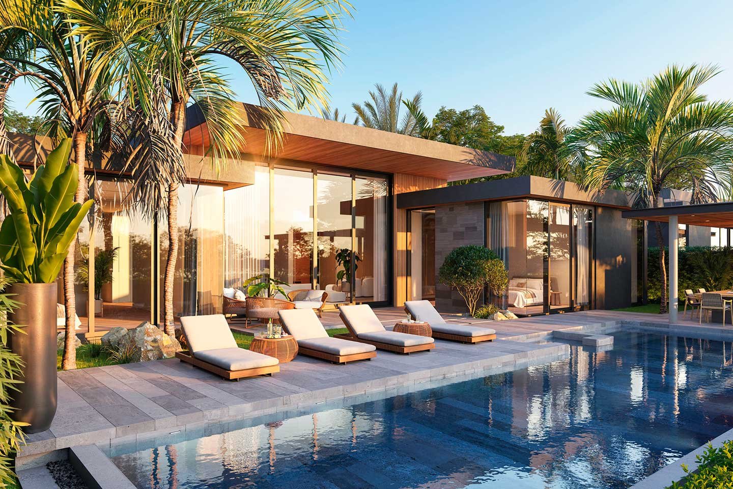 v293-03 Generous 4-Bedrooms Lakeside Villa in Bangtao Phuket