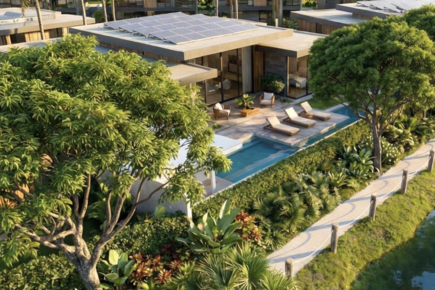 v293-17 Generous 4-Bedrooms Lakeside Villa in Bangtao Phuket