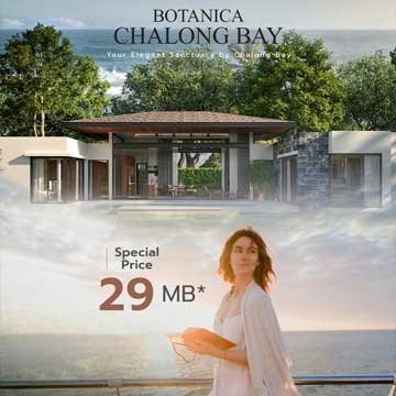 Promotion Botanica Chalong Bay villas Promotion Botanica Chalong Bay villas