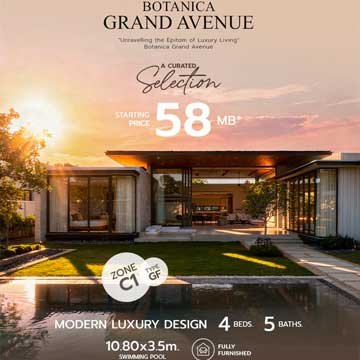 Promotion Botanica Grand Avenue villas Promotion Botanica Grand Avenue villas
