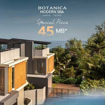 Promotion Botanica Modern Sea Karon Villas Promotion Botanica Modern Sea Karon Villas