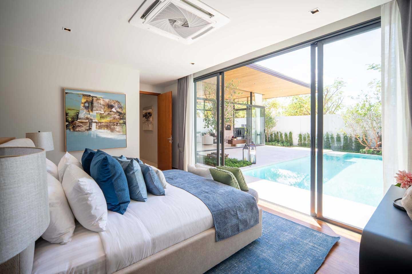 Modern Zen-Style 3-Bedroom Pool Villa with Tranquil Atmosphere in Thalang