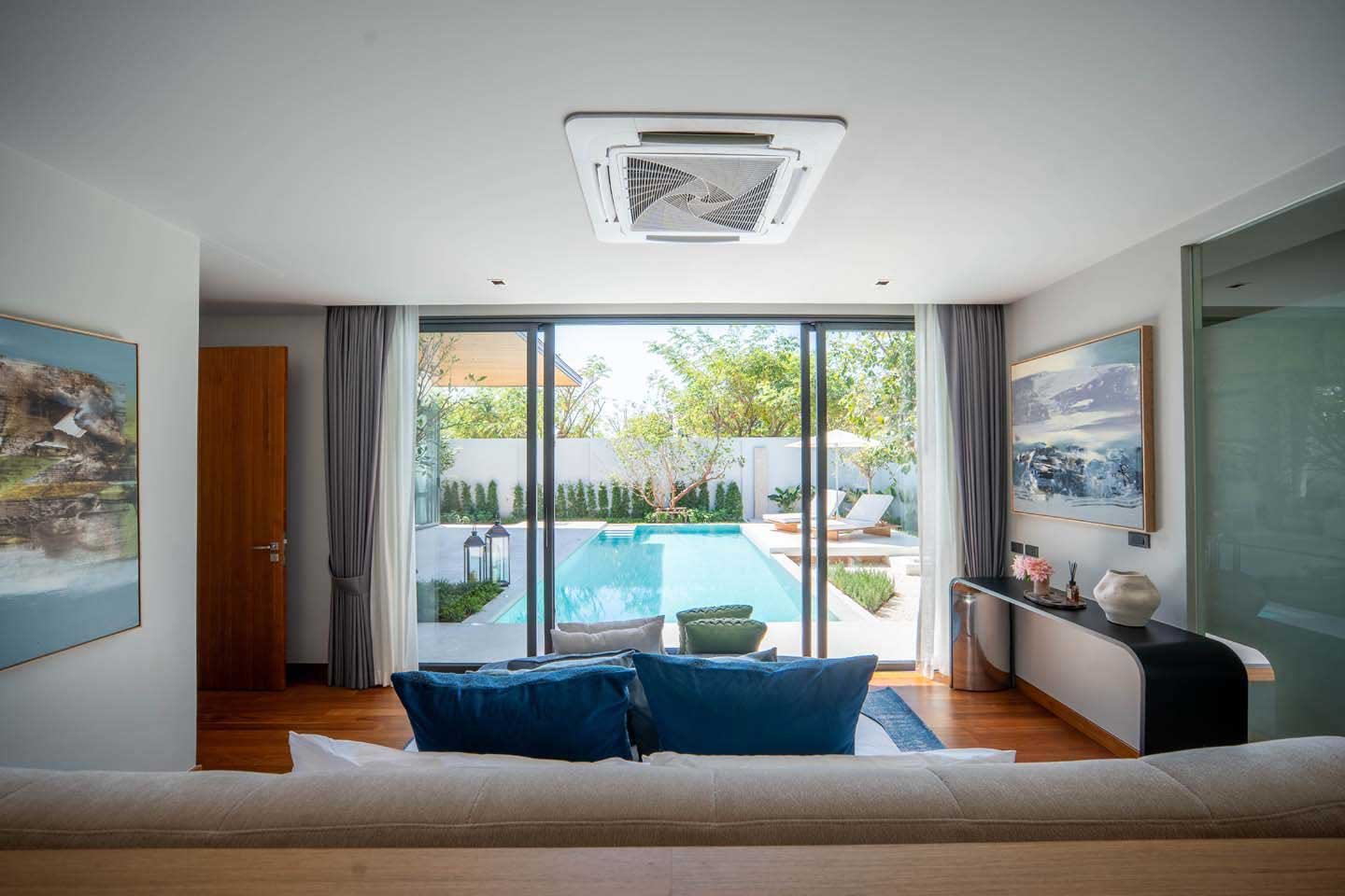 Modern Zen-Style 3-Bedroom Pool Villa with Tranquil Atmosphere in Thalang