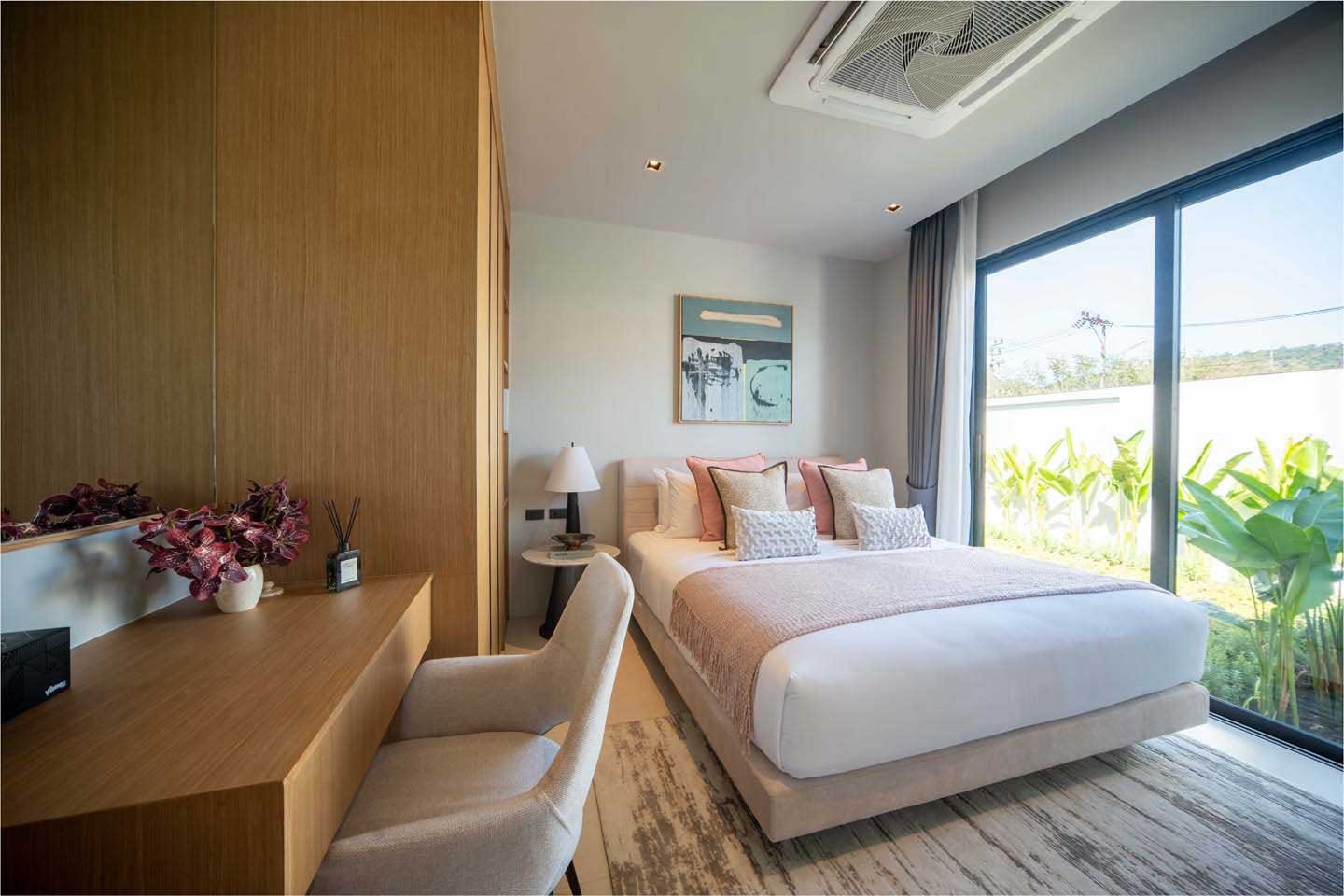 Modern Zen-Style 3-Bedroom Pool Villa with Tranquil Atmosphere in Thalang