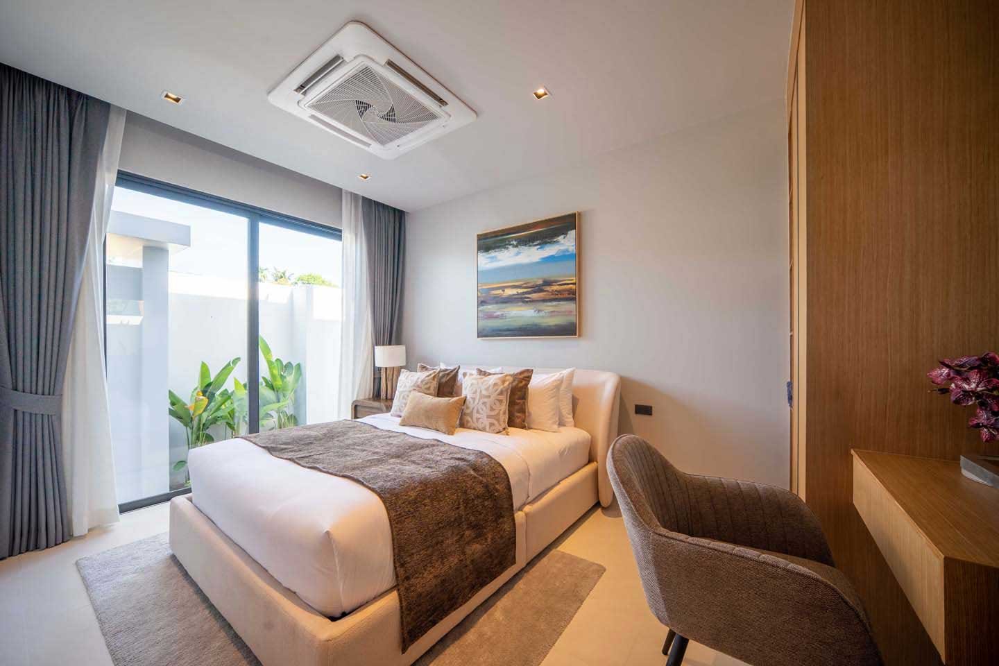 Modern Zen-Style 3-Bedroom Pool Villa with Tranquil Atmosphere in Thalang