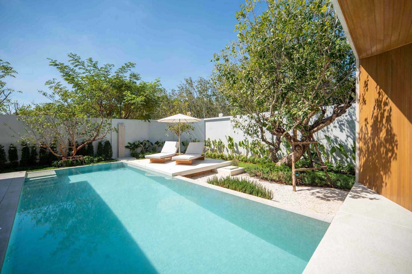 Modern Zen-Style 3-Bedroom Pool Villa with Tranquil Atmosphere in Thalang