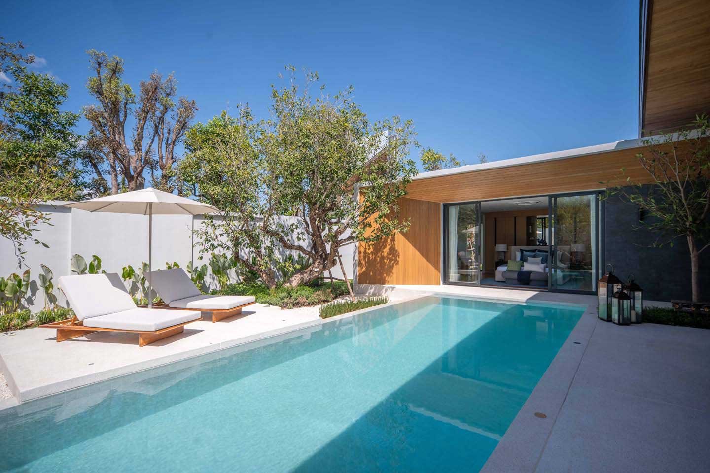 Modern Zen-Style 3-Bedroom Pool Villa with Tranquil Atmosphere in Thalang