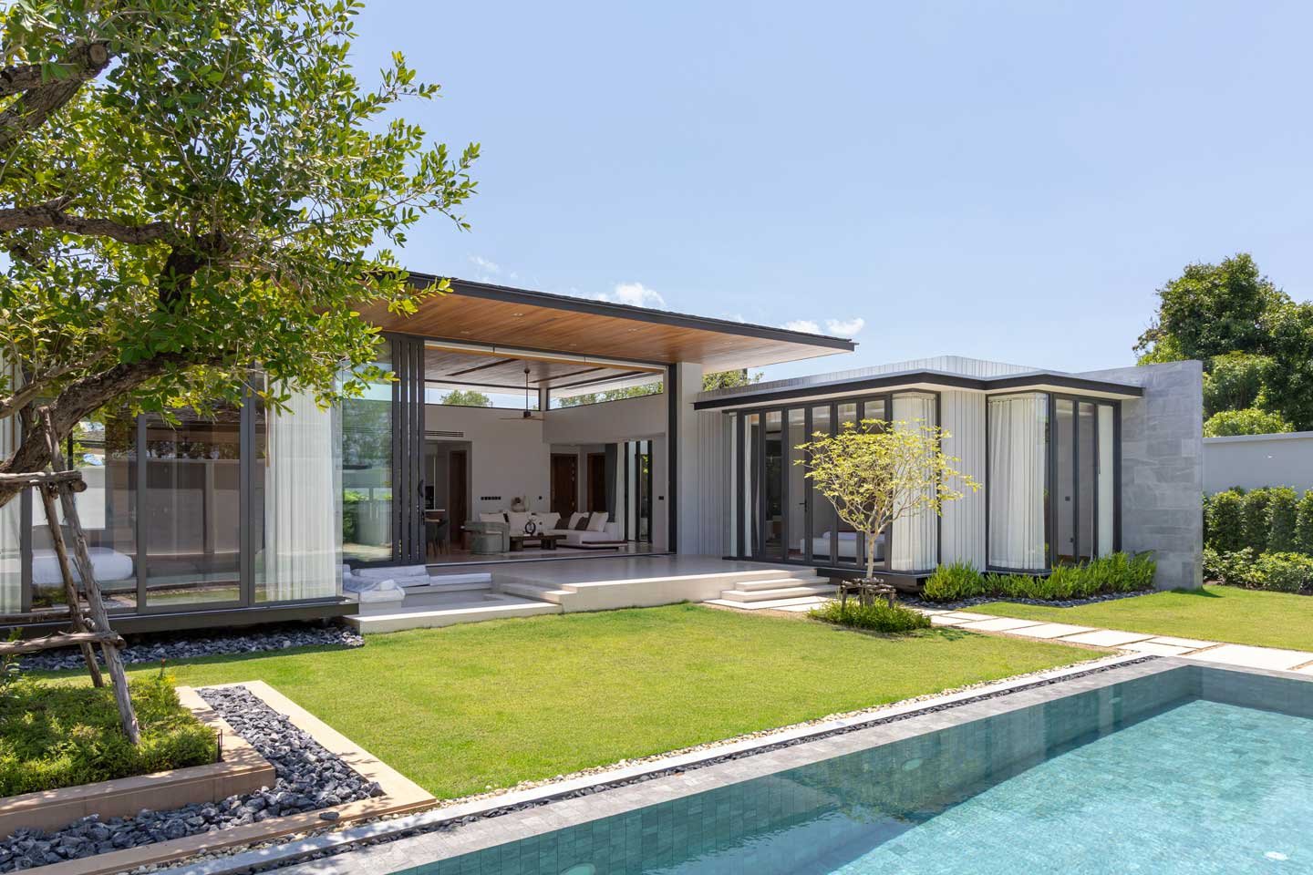 Elegant 3-Bedroom Private Pool Villa Near Kamala Beach