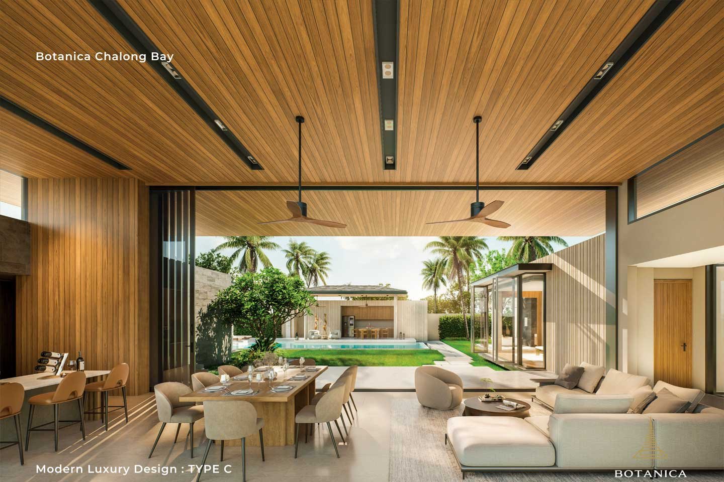 Spacious 4-Bedroom Private Pool Villa in Chalong