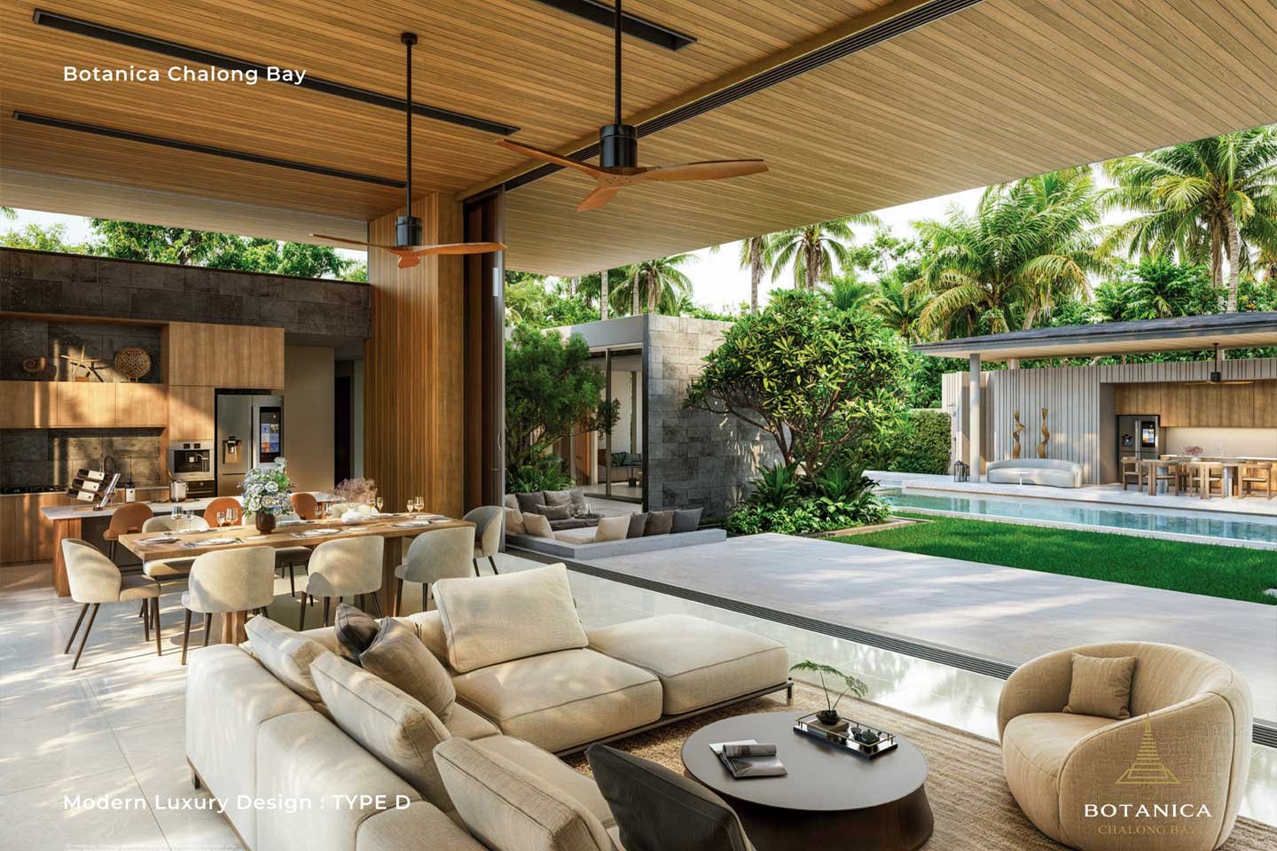 Spacious 4-Bedroom Private Pool Villa in Chalong