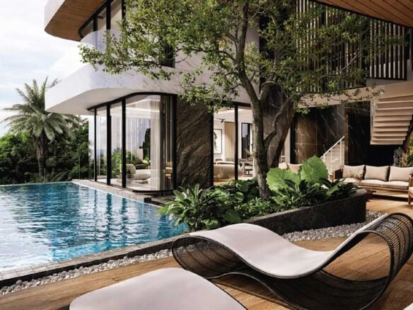 Elevated 4-Bedroom Private Pool Villa with Sea Views in Karon