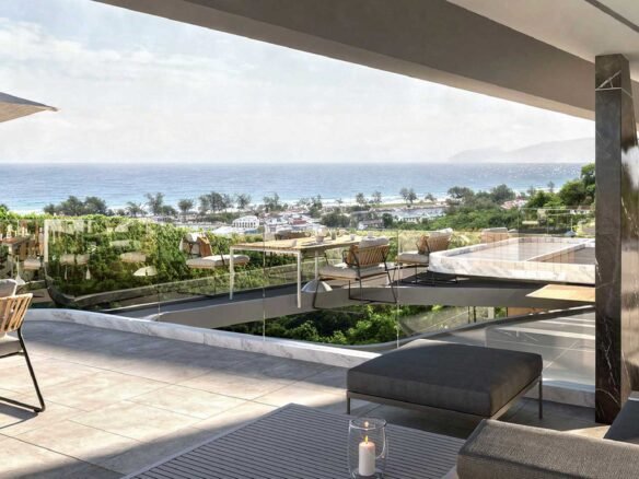 Elevated 4-Bedroom Private Pool Villa with Sea Views in Karon