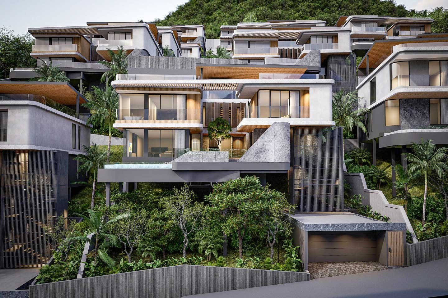 Elevated 4-Bedroom Private Pool Villa with Sea Views in Karon