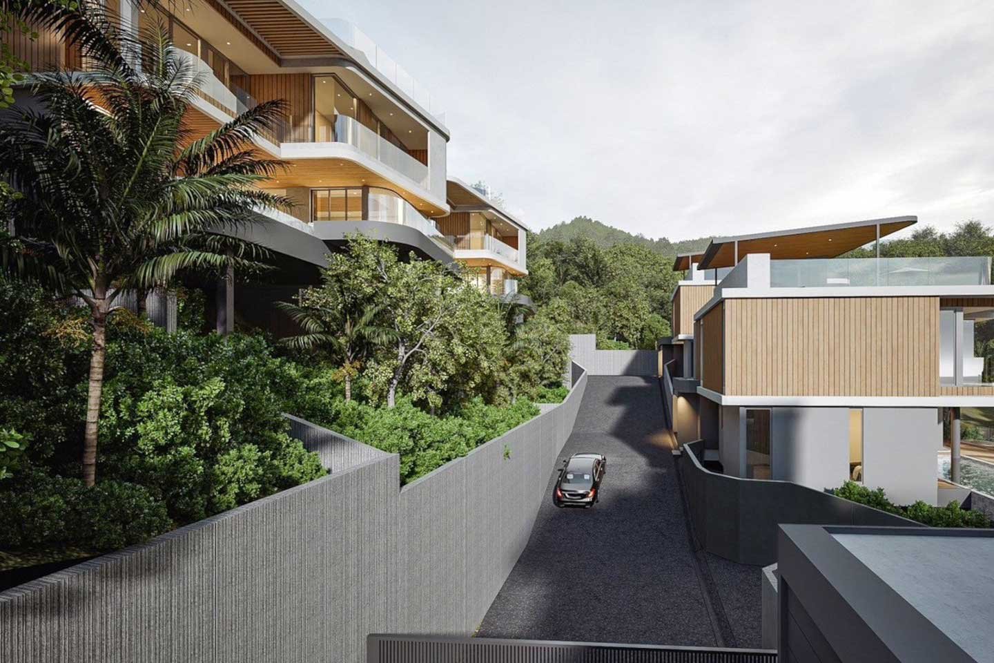 Elevated 4-Bedroom Private Pool Villa with Sea Views in Karon
