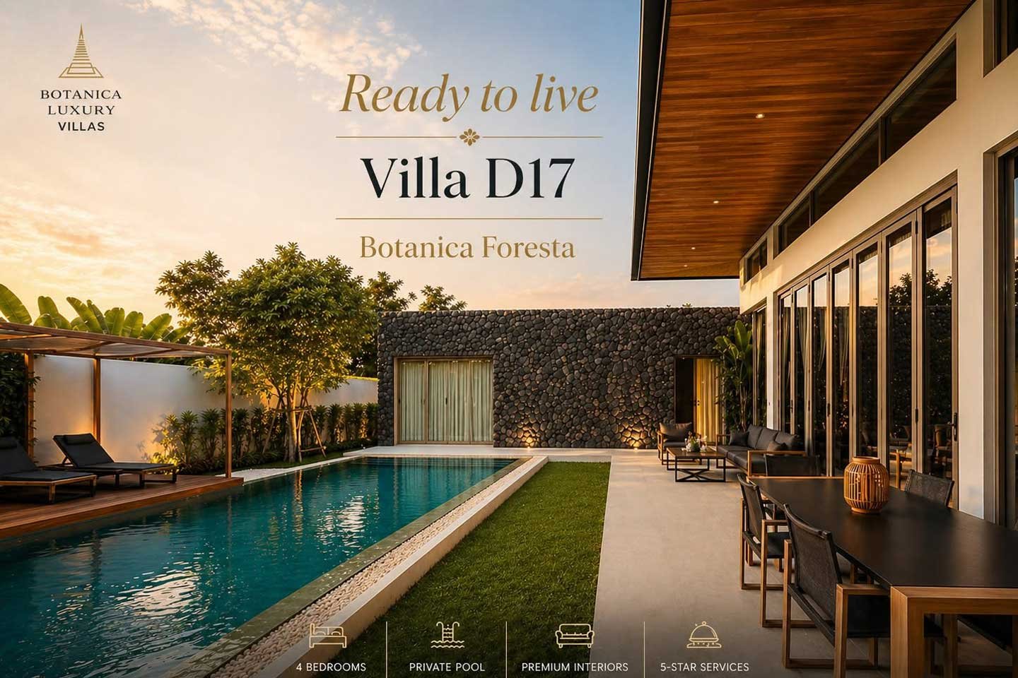 Modern 4-Bedroom Private Pool Villa near Layan Beach