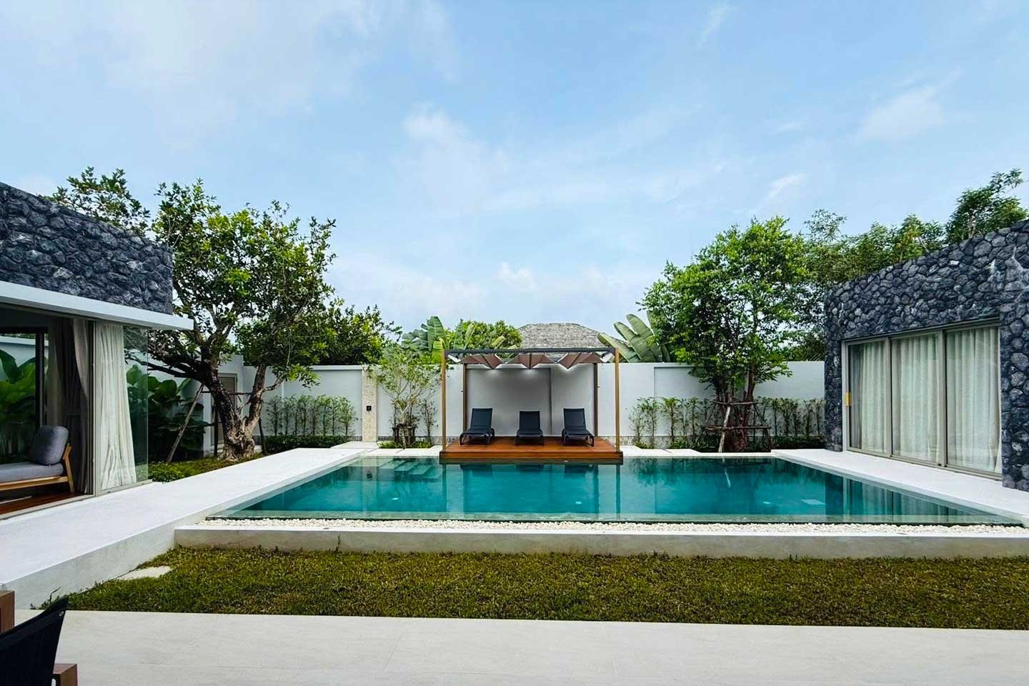 Modern 4-Bedroom Private Pool Villa near Layan Beach