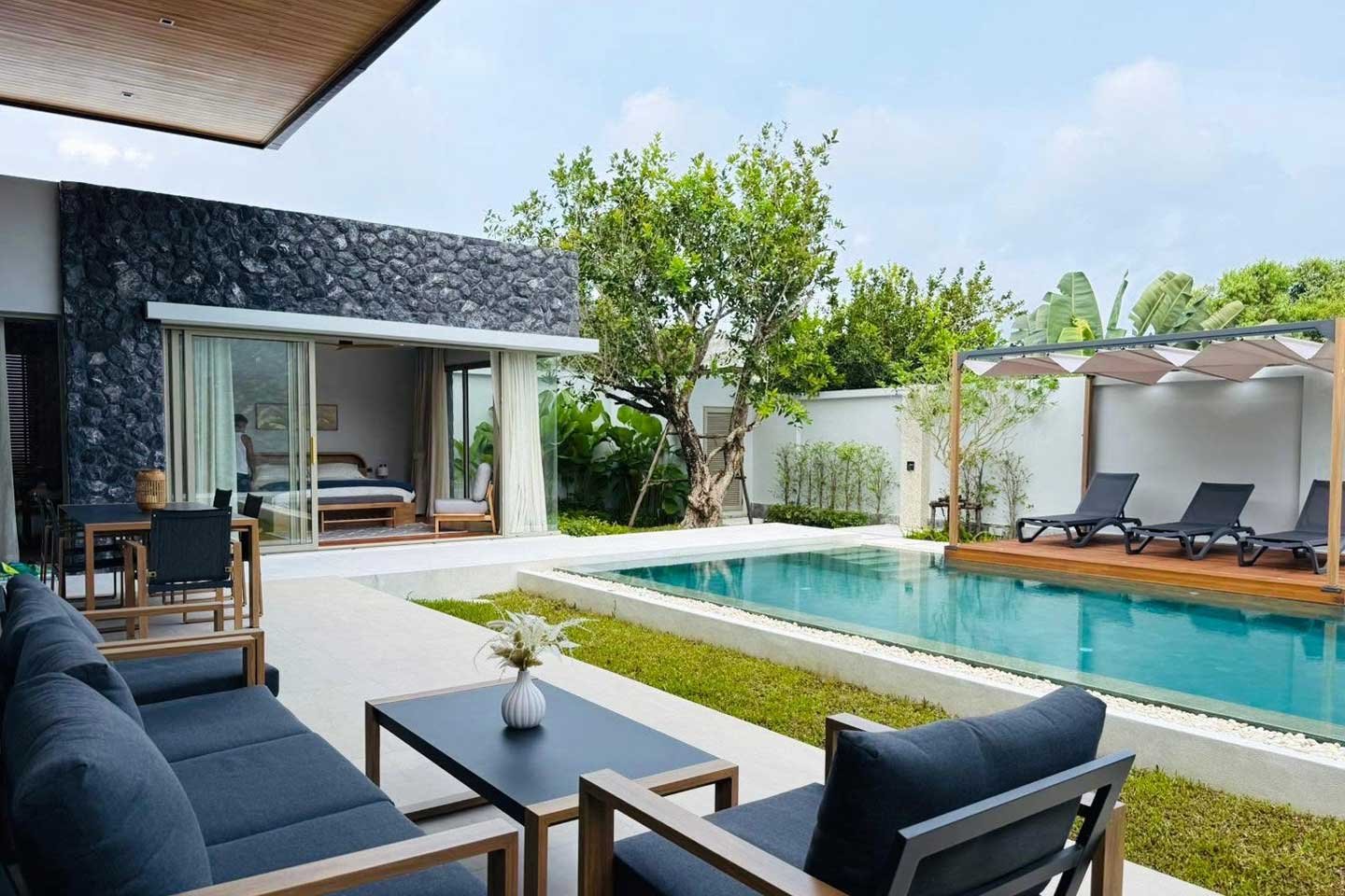 Modern 4-Bedroom Private Pool Villa near Layan Beach
