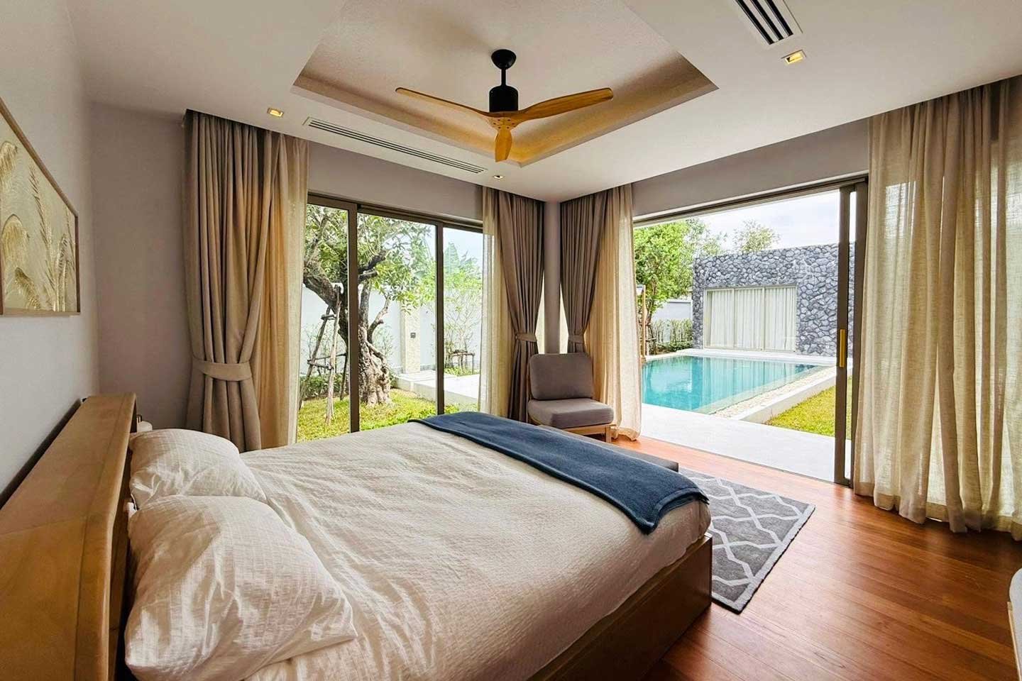 Modern 4-Bedroom Private Pool Villa near Layan Beach