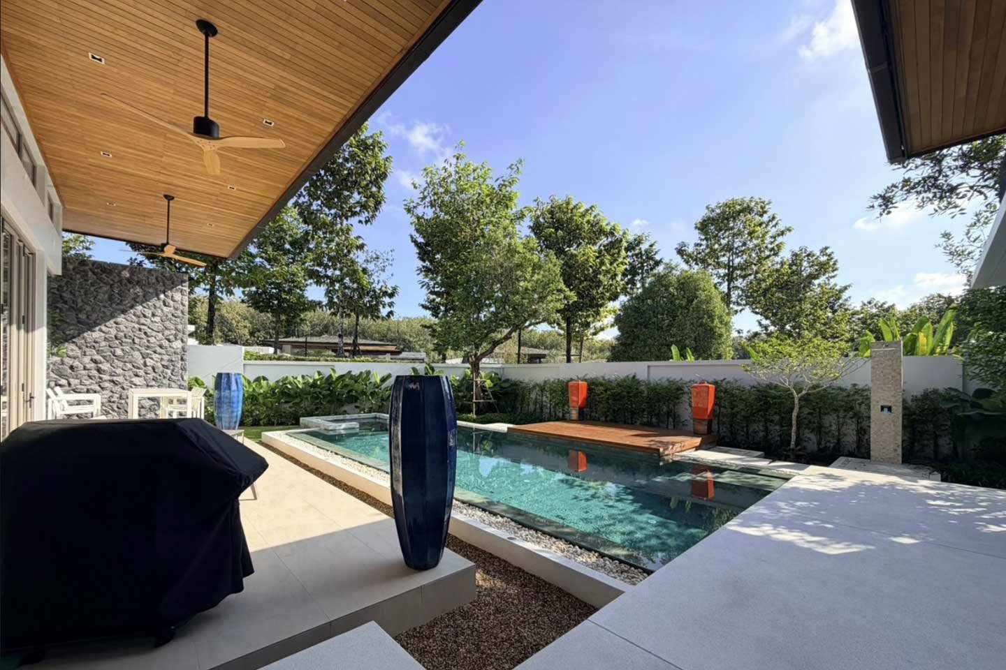 Contemporary 4-Bedroom Private Pool Villa near Layan Beach