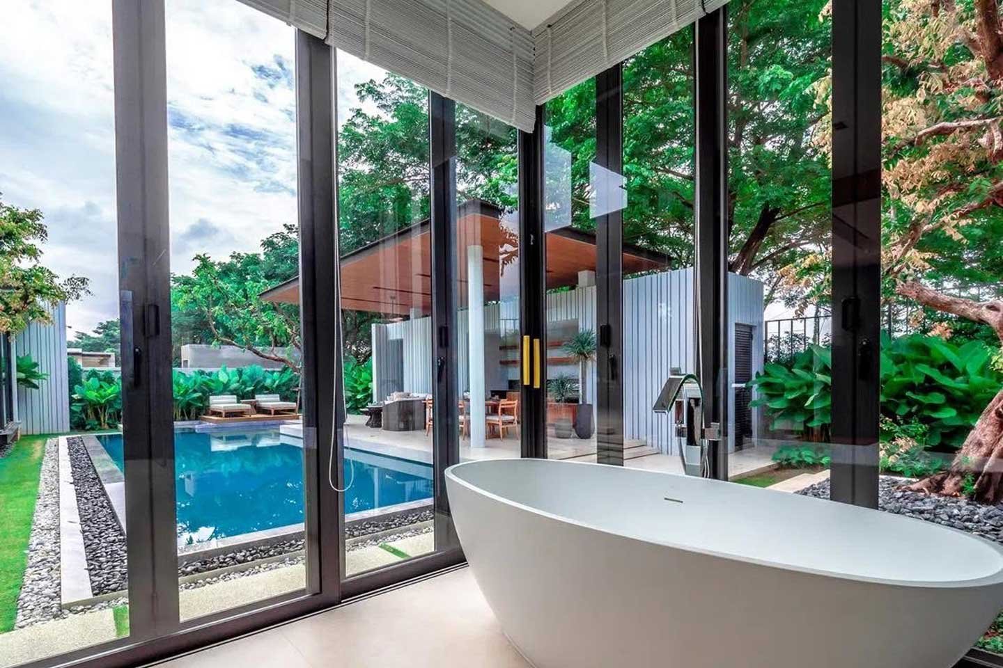Spacious 4-Bedroom Private Pool Villa near Bangtao Beach