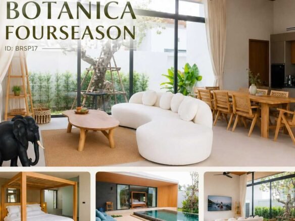 Modern 3-Bedroom Private Pool Villa in Pru Jampa