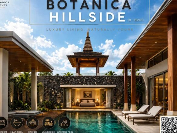 Tropical Balinese 4-Bedroom Private Pool Villa in Si Sunthon