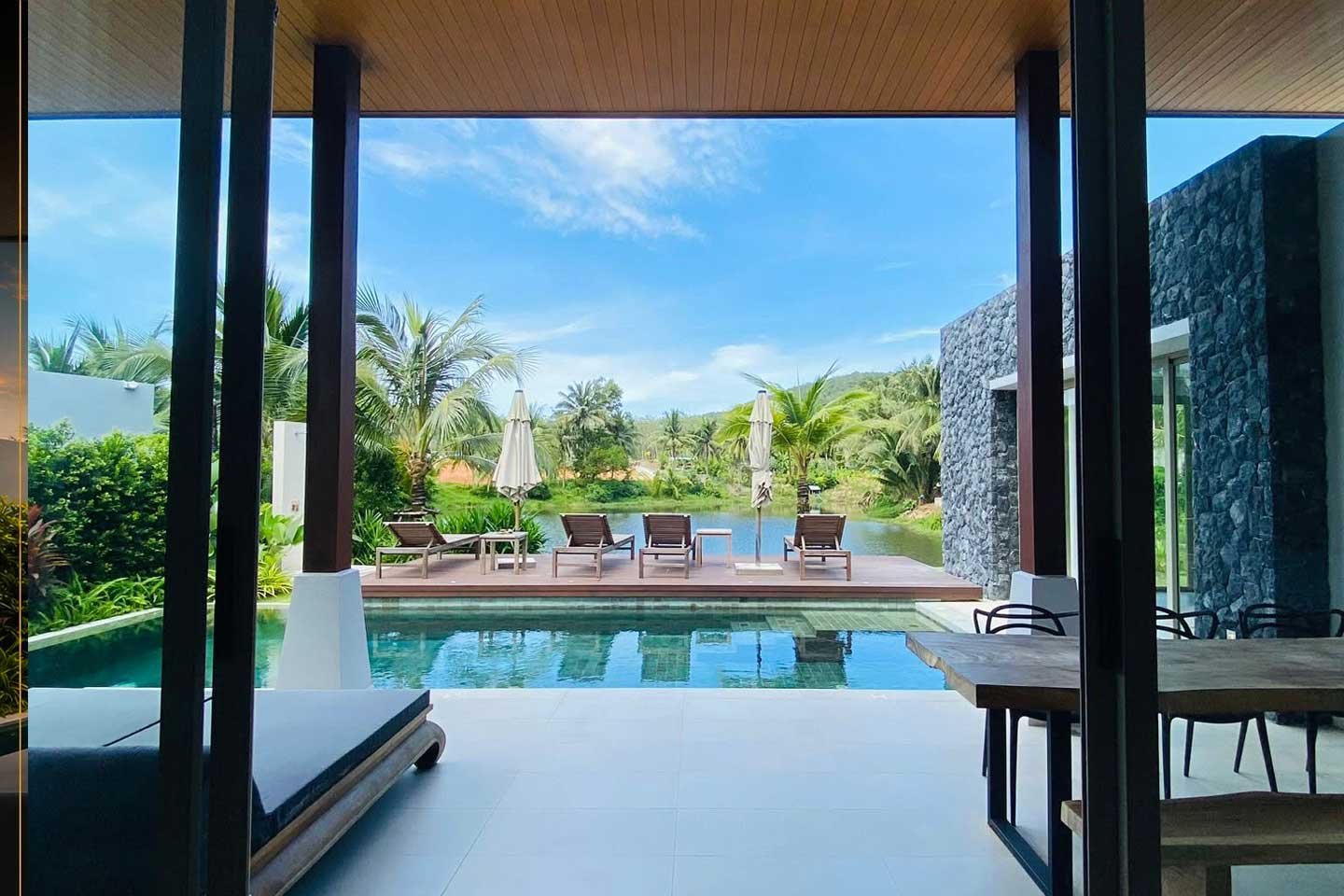 Modern 3-Bedroom Lakeside Private Pool Villa in Cherngtalay