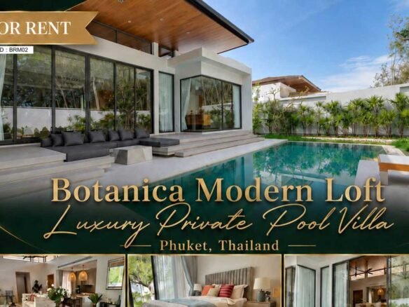 Modern Loft-Style 3-Bedroom Private Pool Villa in Cherngtalay