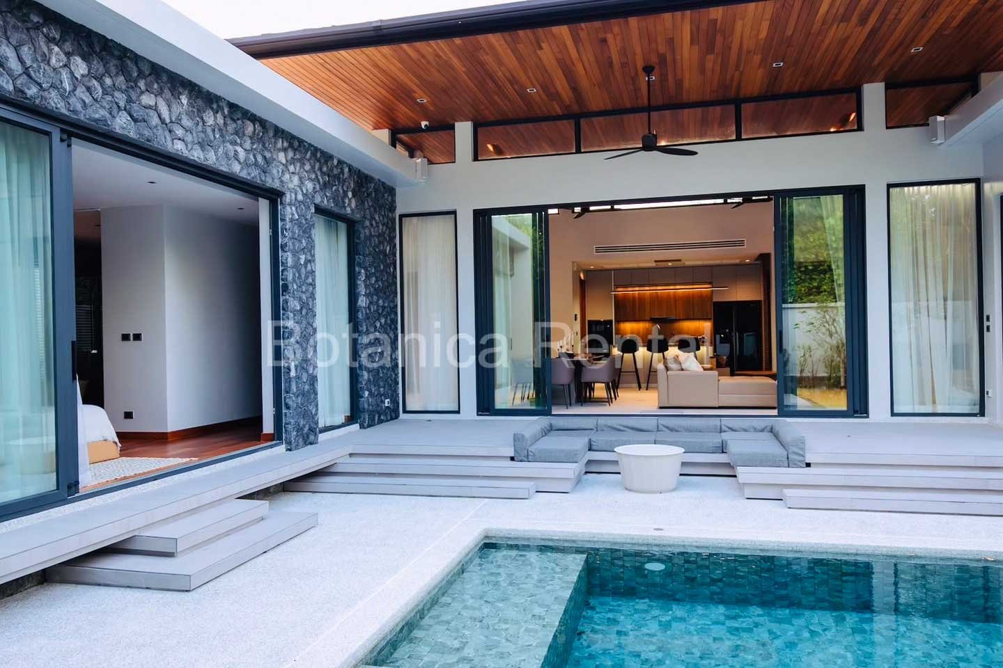 4-Bedroom Modern Loft Villa with Private Pool in Cherngtalay