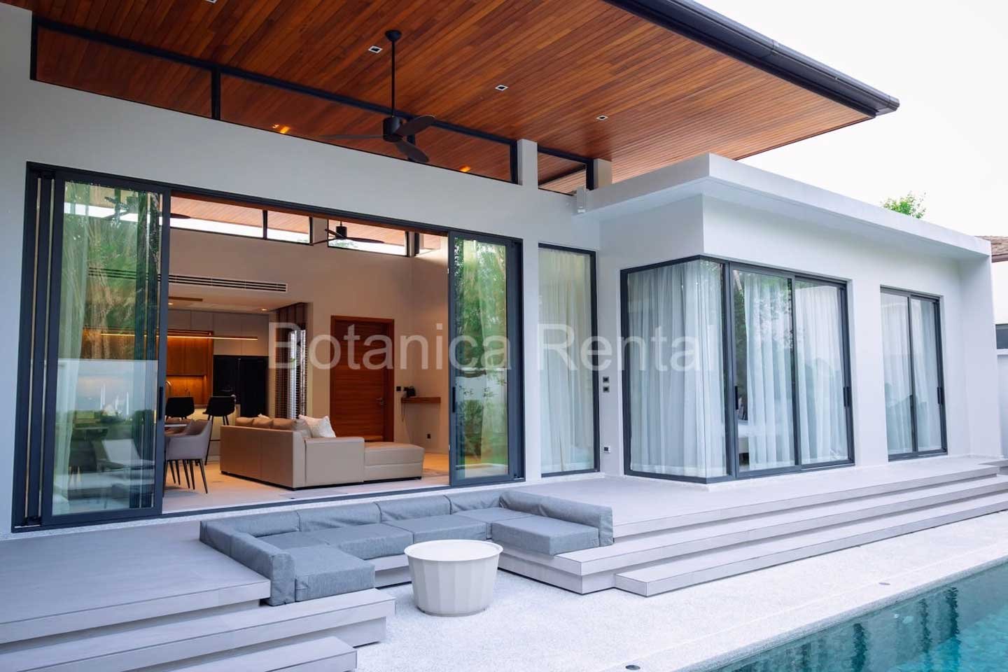 4-Bedroom Modern Loft Villa with Private Pool in Cherngtalay
